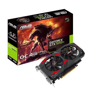 Asus Cerberus GeForce GTX 1050 Ti | 4GB GDDR5 | PCI Express | HDMI | DVI | DisplayPort | Gaming Graphic Card