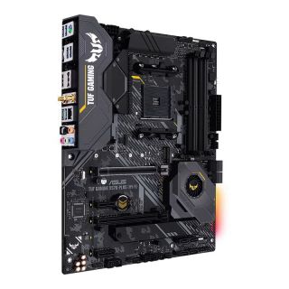 ASUS TUF X570 AMD AM4 ATX Gaming Motherboard | PCIe 4.0 Dual M.2 | Wi-Fi | HDMI | DisplayPort | SATA 6Gb/s | USB 3.2 Gen 2 | Aura Sync RGB Lighting