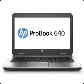 HP ProBook 640 G2 Laptop 6th Gen | Intel Core i5 6300U | 14" HD | 8GB DDR4 SDRAM | 256GB M.2 SSD | Intel HD Graphics 520 | Windows 10 Pro